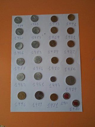 Lotto di monete Lire Italiane