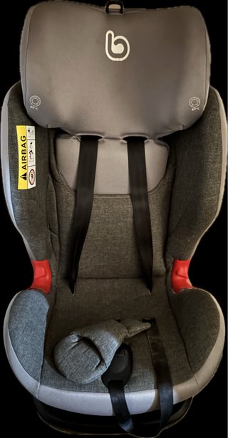 Silla coche niños gris
