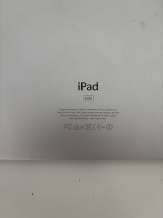 iPad Apple Negro no va