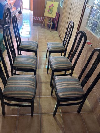 Juego de 6 sillas de comedor