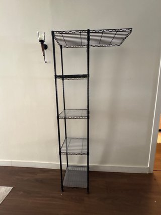 Estantería Metálica Negra