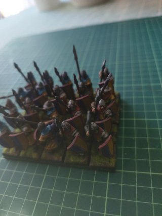 Lanceros medievales 28mm