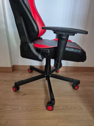 Silla Gaming Zenez Negra y Roja
