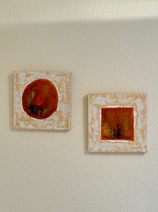 Set de 2 cuadros decorativos