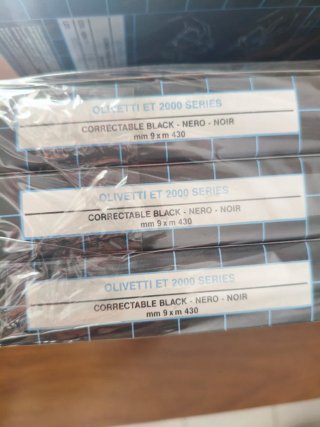 12 Cartucce Nastro DIASPRON Olivetti ET 2000