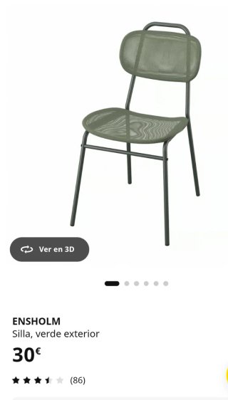 Silla Verde moderna, exterior.