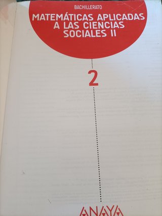 Matemáticas aplicadas a las ciencias sociales I...