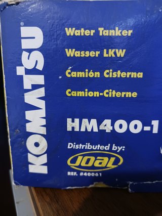 Joal ref#40061-Camión Cisterna Komatsu HM 400-1