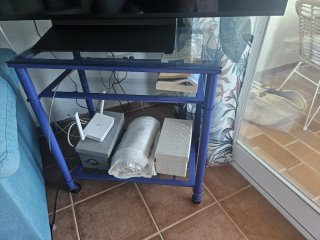 Mesa Comedor  y 6 Sillas más 2 mesas auxiliares