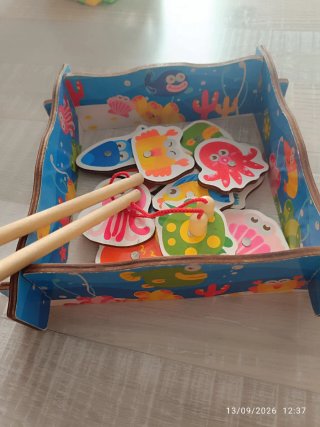 Juego de Pesca Magnética Infantil