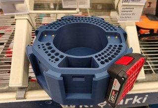 Soporte Porta 8 Baterías Bosch Pro Batería 18V