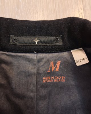Chaqueta de lana Stone Island Denims vintage AW 01
