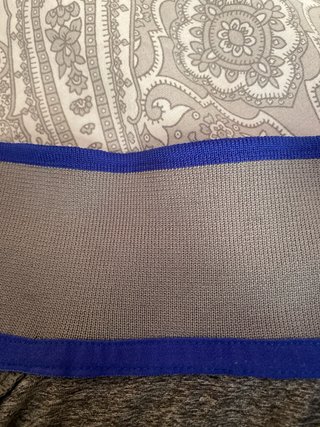 Polo Boomerang gris y azul Talla XL/54