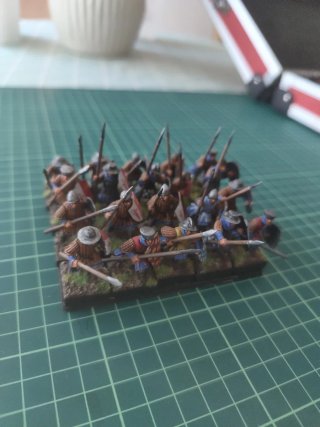 Lanceros medievales 28mm