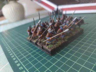 Lanceros medievales 28mm