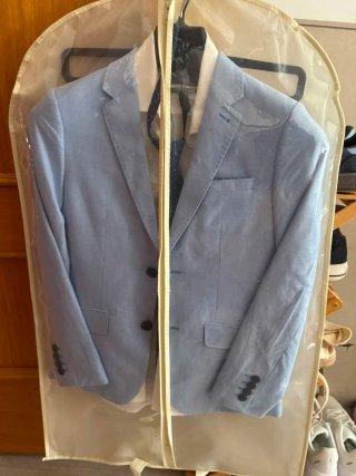 Trajes de comunión niño azul