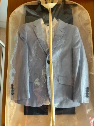 Trajes de comunión niño azul