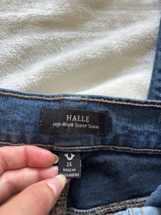Jeans original True Religion vintage cob bordado