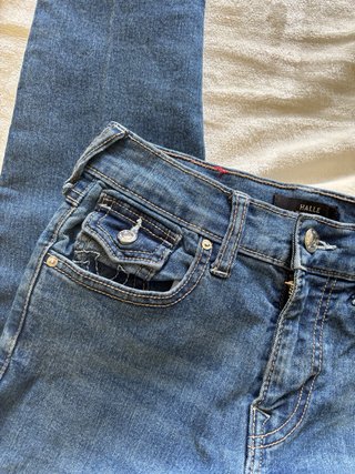 Jeans original True Religion vintage cob bordado