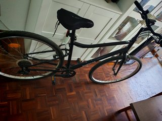 Bicicleta Riverside Negra. Precio en Decathlon€260