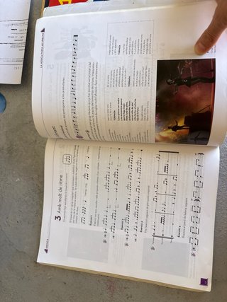 Música clave A, Secundària