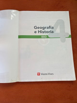 Geografía e historia, 4 ESO.
