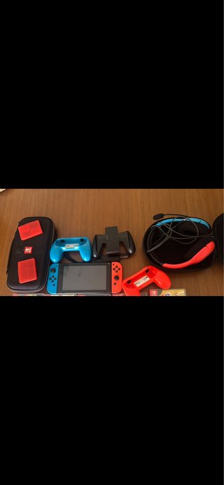 Pack Nintendo Switch Azul y Rojo