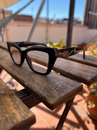 Gafas Italianas de vista marco negro