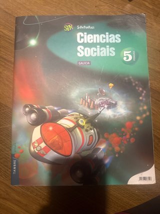 Libro de ciencias sociais, 5 de primaria