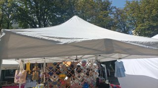 Gazebo 3x3 alluminio gambe 40 ottagonali