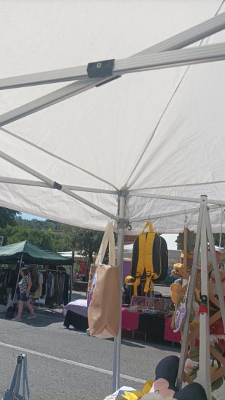 Gazebo 3x3 alluminio gambe 40 ottagonali