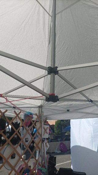 Gazebo 3x3 alluminio gambe 40 ottagonali