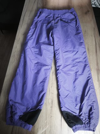 Pantaloncini da sci Columbia anni '90 in stile vintage, viola