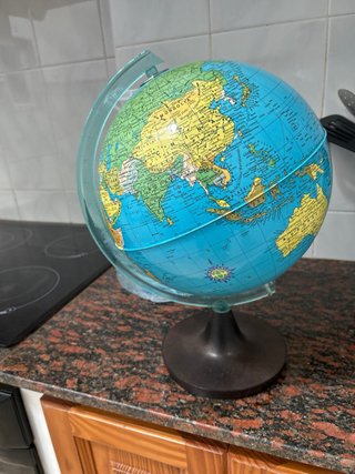 Globo terráqueo educativo