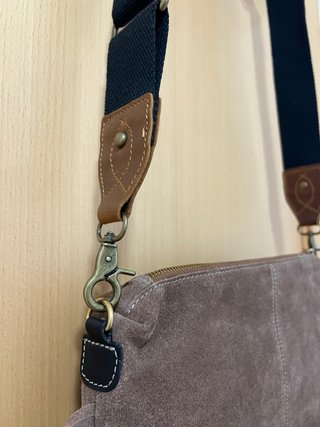 Bolso marrón flecos Tintoretto