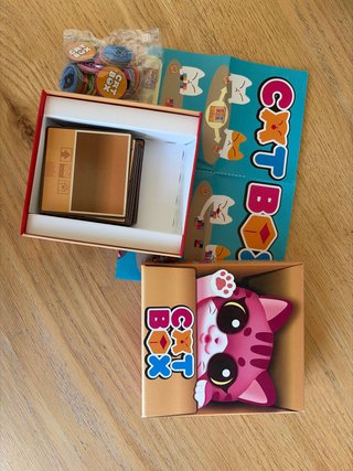 Juego de mesa Cat Box