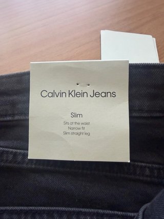 Pantalón vaquero Calvin Klein azul
