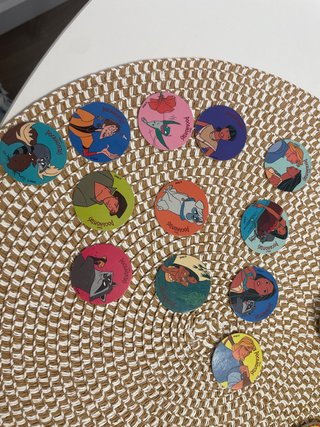 Lote 12 Tazos Nestle Pocahontas