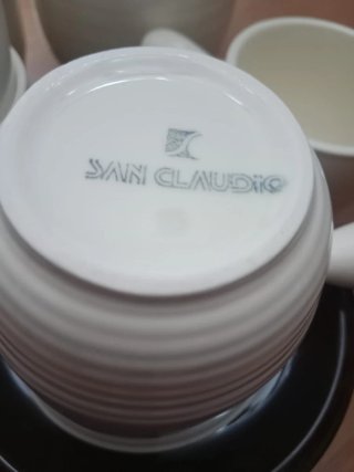 Juego Café/Té San Claudio Cerámica Asturiana