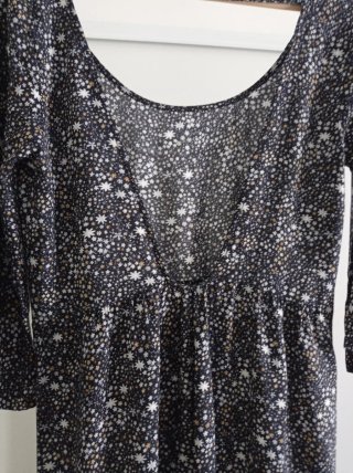 Vestido Sfera Estampado Estilo Boho Talla L