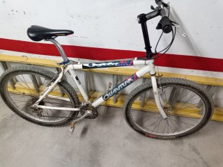 Bicicleta de paseo con manillar alto
