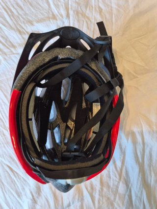 Casco de bici GS Apache rojo