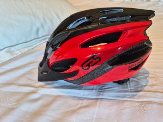 Casco de bici GS Apache rojo