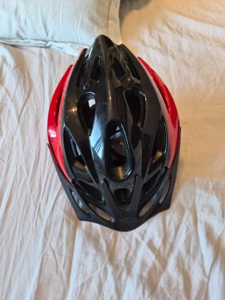 Casco de bici GS Apache rojo