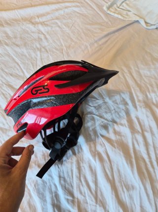 Casco de bici GS Apache rojo