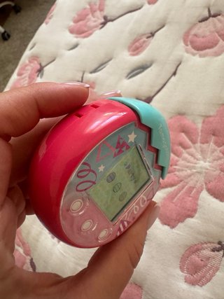 Tamagotchi Pix Party Bandai Rosa
