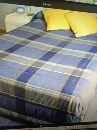 Edredón Reig Marti 135 Azul/Amarillo