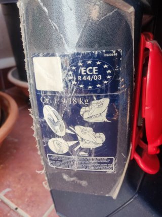 Silla coche bebé 0-18 kg
