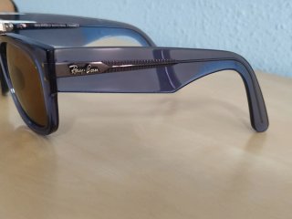 Gafas de sol Ray-Ban moradas y marrones