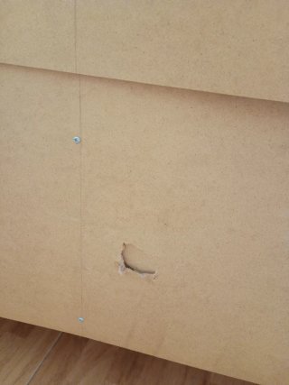 Aparador Ikea Madera Blanco y Marrón